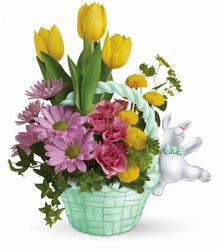 Send a Hug Funny Bunny Bouquet 